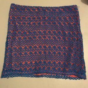 “Umgee” crochet mini skirt, M, NWT